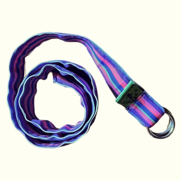 Ck Bradley colorful striped belt size L - Picture 3 of 5